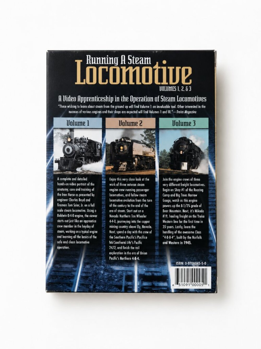 Running a Steam Locomotive Volumes 1 2 3 DVD Set Railroad Train Educational Docu - Picture 11 of 11